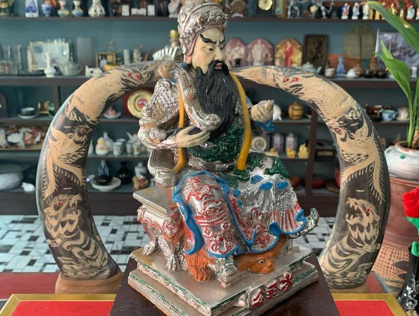 เทพจีนงานเรซินเก่า 3
