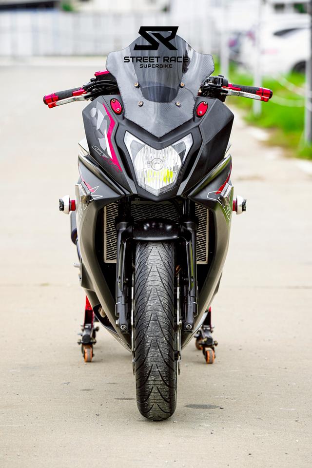 2016 Hisun cbr650f ปี 2016 โครงแดง สายหล่อแต่งครบ!