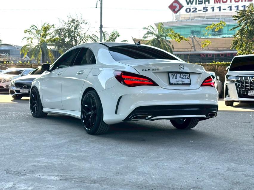 ขายรถ Benz CLA 250 AMG Facelift W117 ปี 2018 สีขาว เกียร์ออโต้ รูปที่ 6