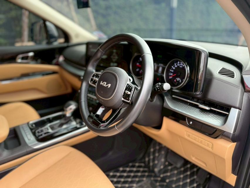 KIA GRAND CARNIVAL 2.2 EX ปี22 สีเทา ดีเซล รถ11 ที่นั่ง สุดประหยัด รถบ้านสวยมือเดียว สีเดิม เข้าศูนย์ทุกระยะ รูปที่ 5