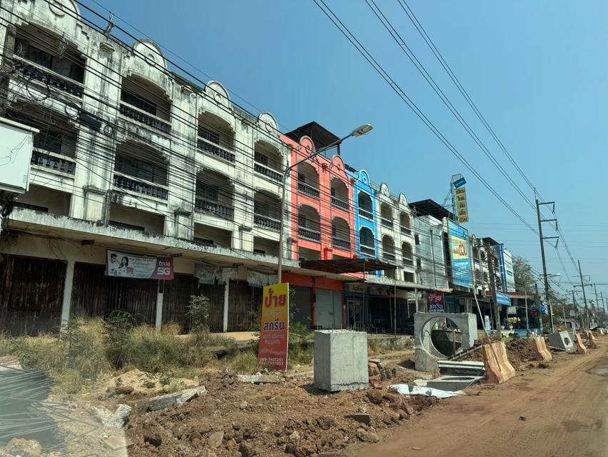 ขายอาคารพาณิชย์ 3 ชั้น  2 คูหา ติดถนนสายขอนแก่น - เหล่านาดี  จังหวัดขอนแก่น 3