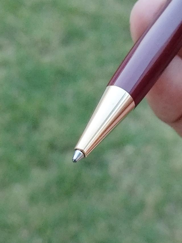 ปากกา มองบลังค์ 164 รุ่น Montblanc Meiterstuck 164 Burgundy with Gold Trim Ballpoint Pen รูปที่ 5
