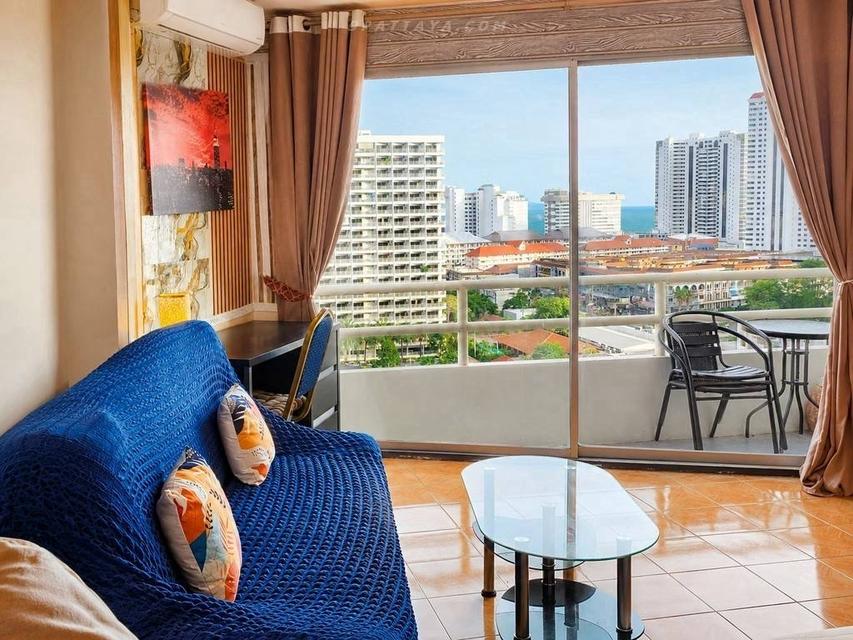 For Rent — Sea View Studio Condo at View Talay 1A Jomtien 32 sq.m.• Floor: 11• Sea view / Jomtien view• Fully furnished 2