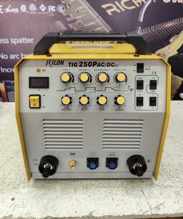 เครื่องเชื่อมอลูมิเนียม 3ระบบ TIG250PACDC 220V