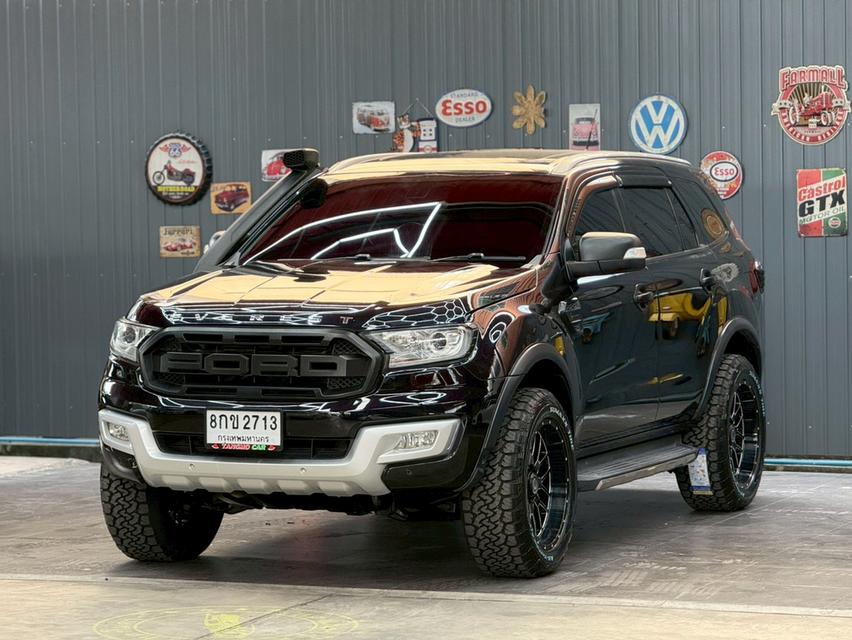 FORD EVEREST 3.2 Titanium+ 4WD ปี2016ออพชั่นจัดเต็ม ขับนิ่ม เครื่องแน่น พร้อมใช้งาน