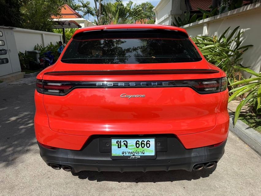 รหัสรถ KPV666 2020 Cayenne Coupe  LAVA ORANGE รูปที่ 5