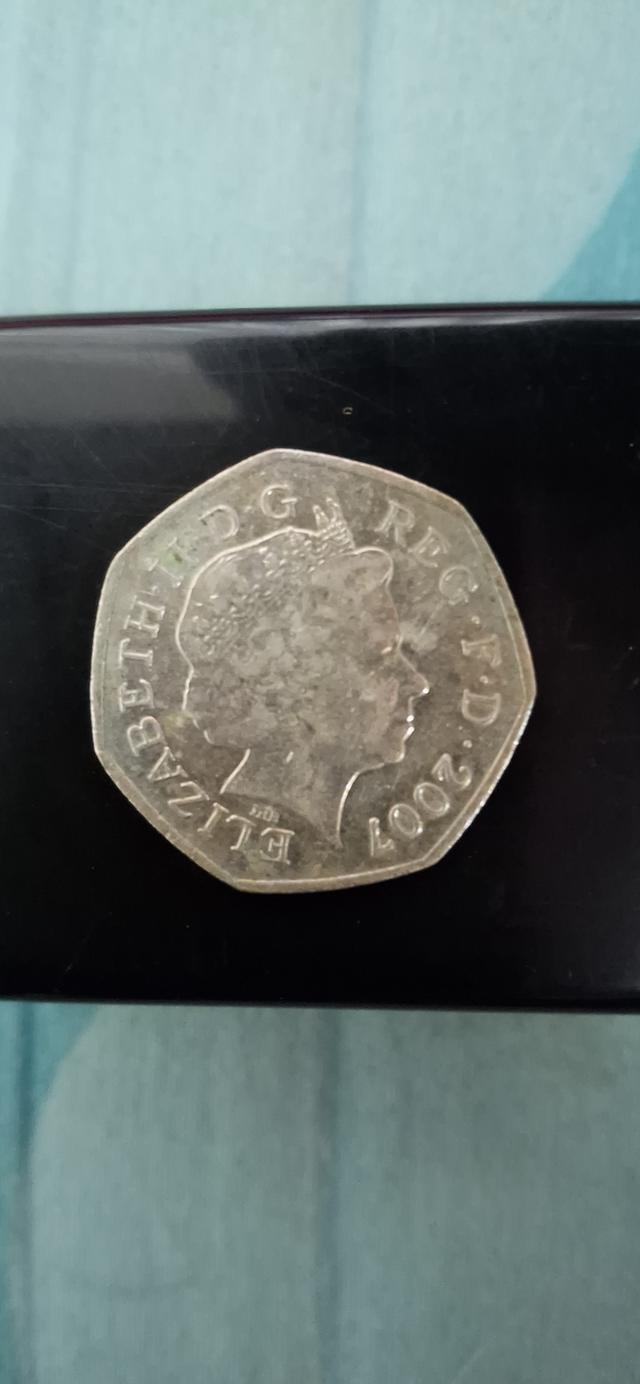เหรียญ 50 Pence Elizabeth II