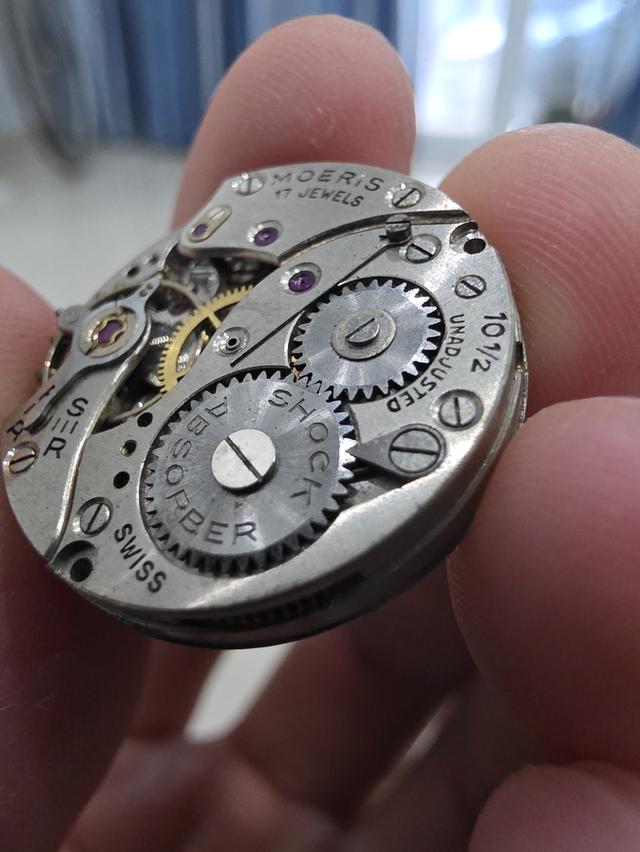 A.อะไหล่เครื่อง นาฬิกา Moeris Swiss ของสะสม สวยหายาก ขายตามสภาพ พร้อมส่ง รูปที่ 8
