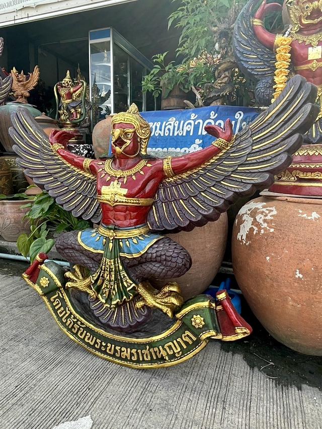 พญาครุฑ ครุฑธนาคารเก่า ขนาด130x130 ครุฑองค์ใหญ่