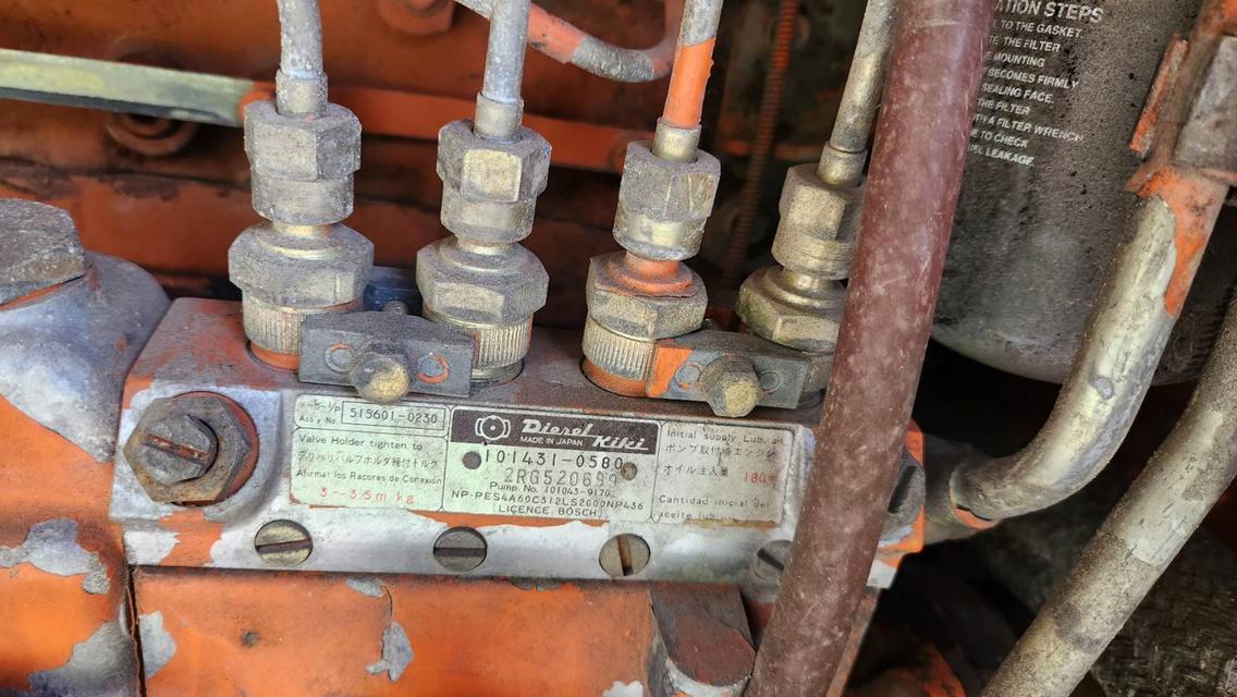 ขาย รถตักล้อยาง KOMATSU SD10 เครื่อง ISUZU ดีเซล เก่าญี่ปุ่นแท้ ล้อหน้าคู่ สภาพเดิมๆจากนอก 8
