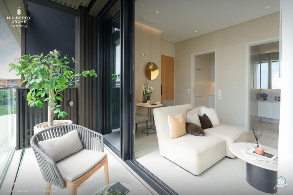 ขายคอนโด Mulberry Grove The Forestias Condominiums (มัลเบอร์รี่ โกรฟ เดอะ ฟอเรสเทียส์ คอนโดมิเนียม) ขนาด 63 ตรม 6
