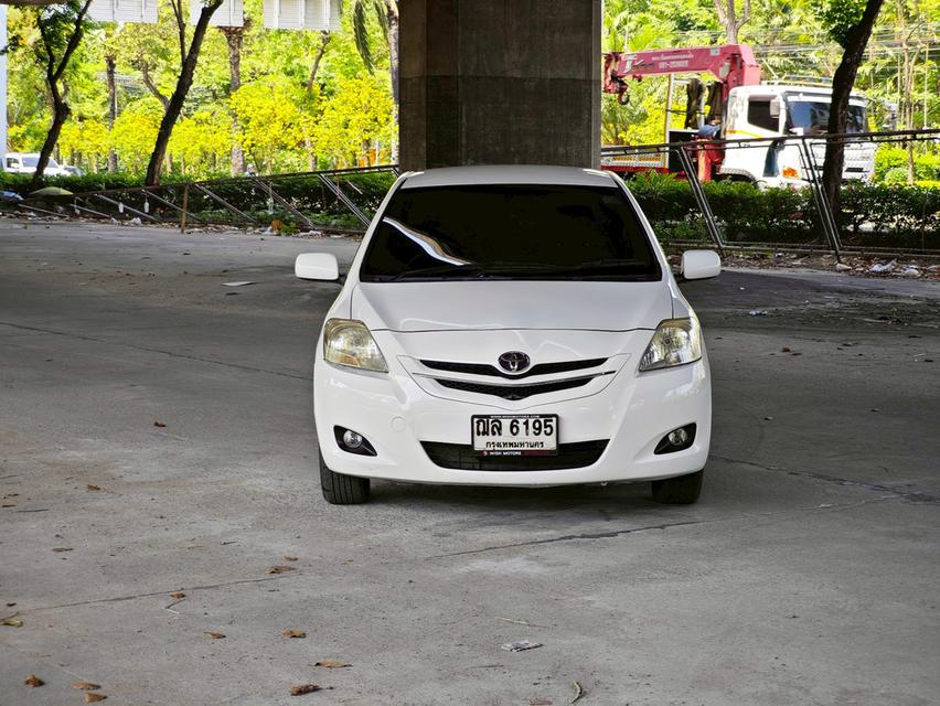 ขายรถ Toyota Vios 1.5E ปี 2009 สีขาว เกียร์ออโต้