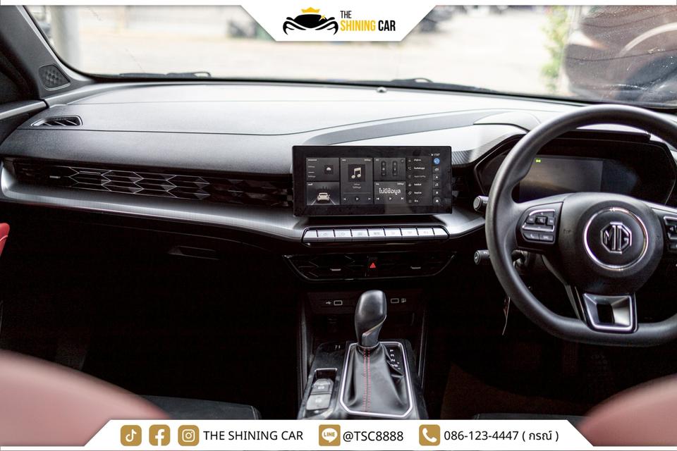MG 5 TOP 1.5 X SUNROOF I-SMART AUTO ปี  2025 (model 2022) 9