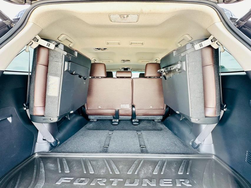 ขายด่วน! # TOYOTA FORTUNER 2.4V 2WD ปี 2019 สีดำ สภาพเยี่ยม ไมล์แท้ เช็คศูนย์ครบ รับประกันหลังการขาย 2 ปี หรือ 30,000 กม. 🚗 ราคา 769,000 บาท 💥 ออกร รูปที่ 9