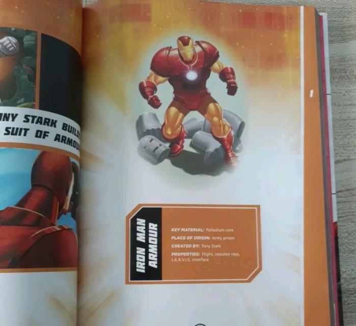 หนังสือการ์ตูนสีทั้งเล่มรวม Super hero 100 ตัว 5