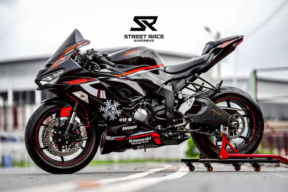 🔥 Kawasaki Ninja ZX-6R จดปี 2022 | ดำสุดโหด ของแต่งแน่นจัดเต็ม! 🔥 18