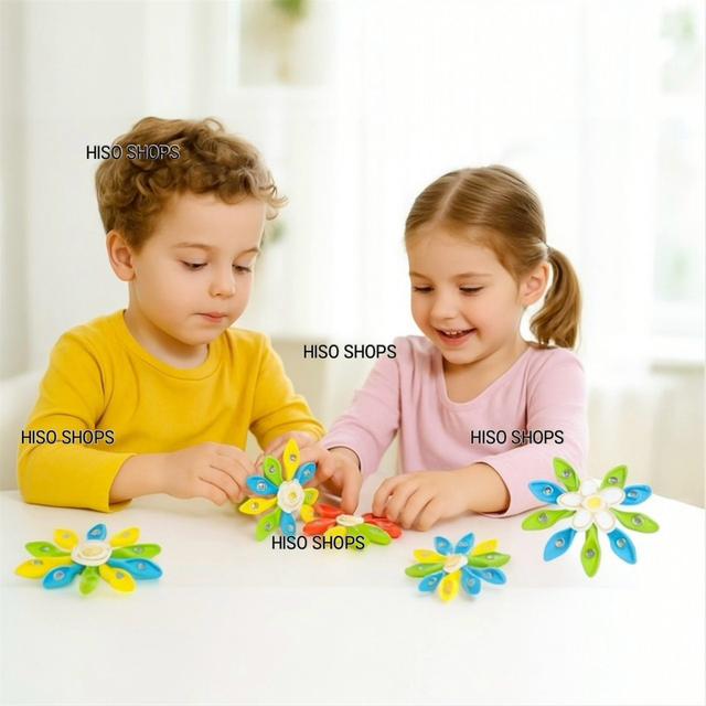 Fidget Spinner สปินเนอร์ฟิดเจต สปินเนอร์ดอกไม้ หมุนคลายเครียด สีสันสดใส เสริมทักษะเด็ก เล่นได้เพลินๆ ทั้งวัน