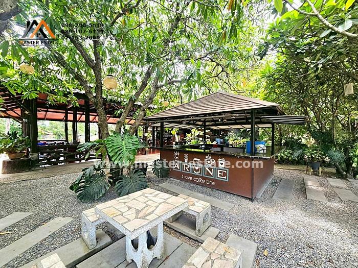 ที่ดินกาญจนบุรี 8-1-23 ไร่ พร้อมเรือนไทย + ร้านอาหาร + บึงบัว + บ่อปลาคราฟ และสิ่งปลูกสร้าง ร่มรื่น พร้อมดำเนินกิจการต่อ ห่างจากมอเตอร์เวย์ 6 กม.  3