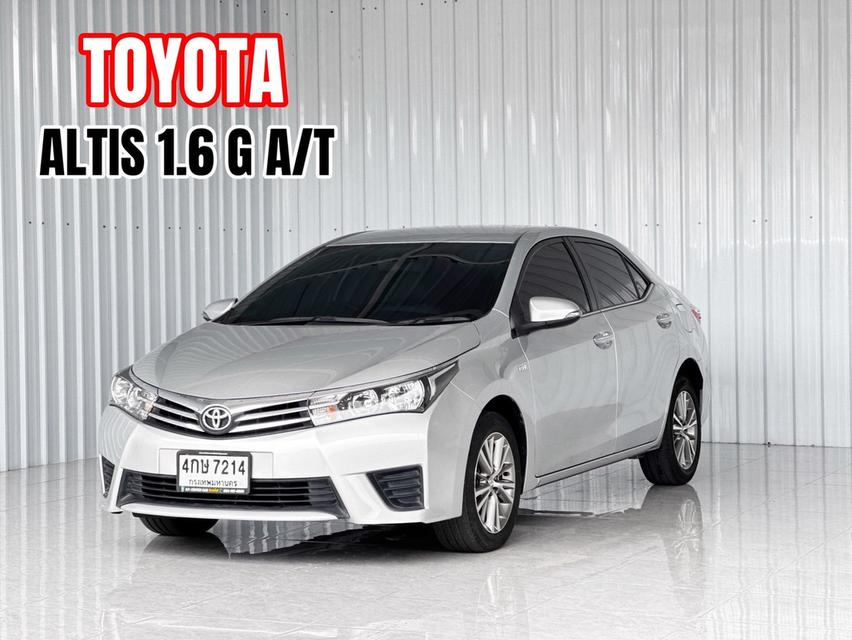 รถบ้านมือเดียว Altis1.6G ผ่อน6พันต้น