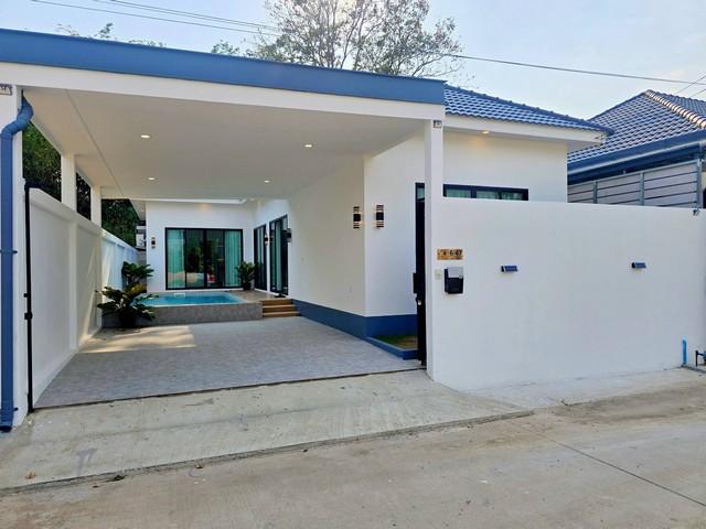 บ้านพร้อมสระว่ายน้ำส่วนตัว ใกล้ สวนสาธารณะอ่างเก็บน้ำมาบประชันเพียง 800 เมตร 1