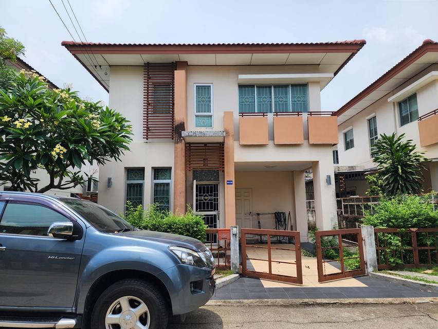 ให้เช่า บ้านเดี่ยว ม.พร้อมพัฒน์ กรีนโนว่า 35 ตร.ว. ถ.ปัญญาอินทรา คลองสามวา  1