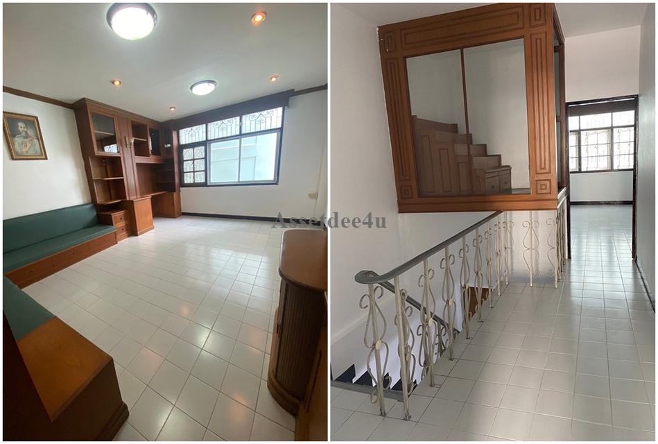 AT577 บ้านให้เช่า ให้เช่าทาวน์โฮม ตึก 3 ชั้น ประชาราษฎร์บำเพ็ญ ห้วยขวาง ใกล้รถไฟฟ้าMRTห้วยขวาง 6