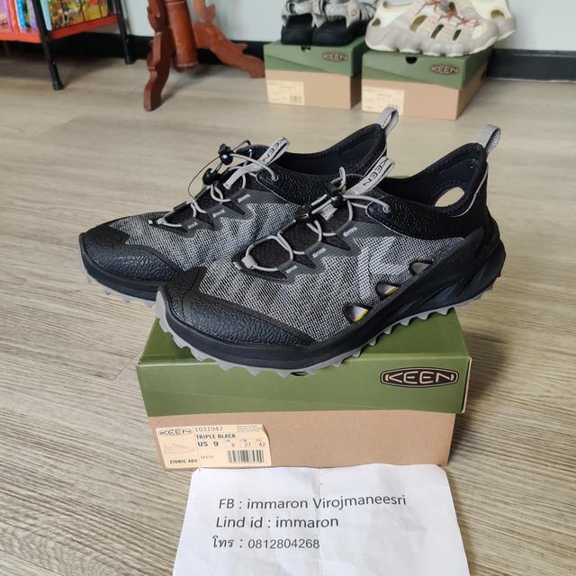 ขาย keen zionic adv สี triple black ไซส์m 9us/27cm