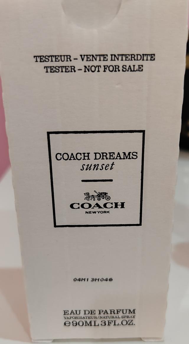 Coach Dreams Sunset มือ 1 💯 ขนาด 90 ml. กล่อง tester #สนใจทักได้นะคะ 2