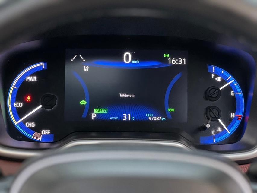 รหัสรถ WRT385 2021 TOYOTA COROLLA CROSS, 1.8 HYBRID PREMIUM SAFETY รูปที่ 17