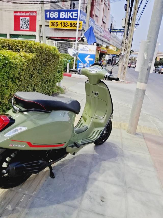  Vespa Sprint 150 i-get ABS ปี2023 สภาพเกรดA 820 km เอกสารพร้อมโอน 6