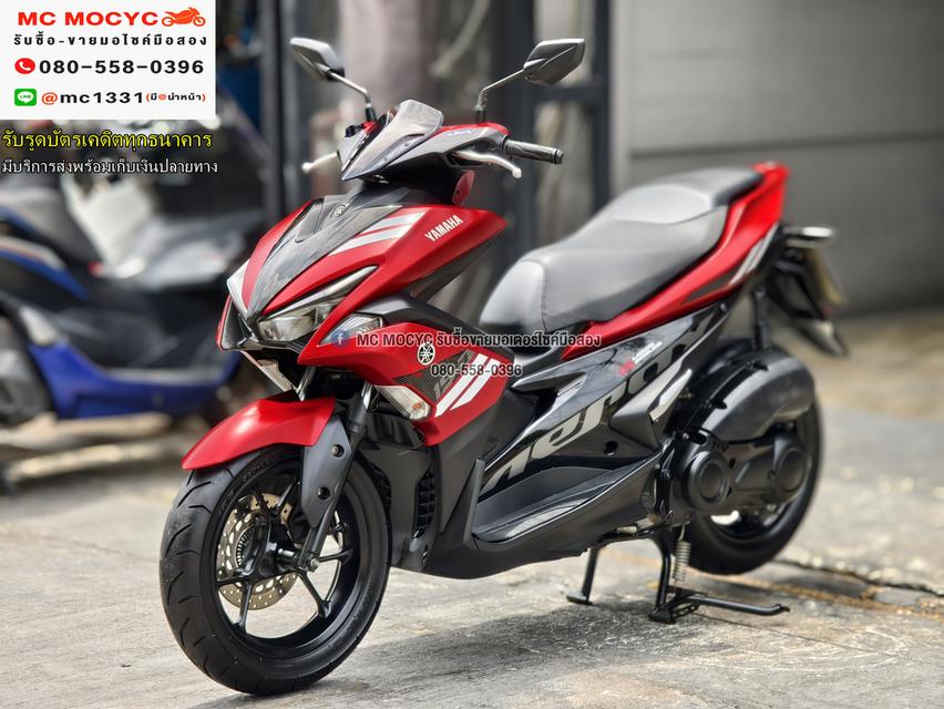 Aerox 2017 รถบ้านแท้มือเดียวเครื่องท่อเดิม กุญแจบุคเซอวิสครบ เล่มเขียวชุดโอนครบ No1216   2