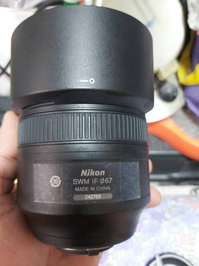 เลนส์ Nikon 85F1.8G สภาพสวยงาม