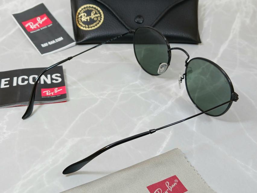 แว่นตาดำ Ray-Ban Roundmetal  6