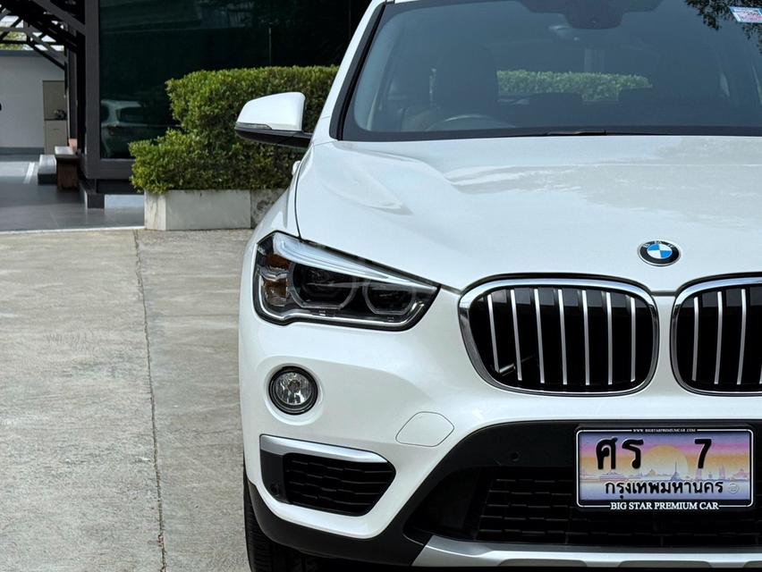 2017 BMW X1 18d ( ดีเซล ) F48 รถออกศูนย์ BMW THAILAND รถวิ่งน้อย เข้าศูนย์ทุกระยะ ไม่เคยมีอุบัติเหตุครับ 7