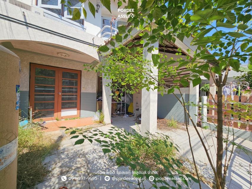 ทาวน์โฮม 2 ชั้น การ์เด้นโฮม วิลเลจ พหลโยธิน60 โครงการติดถนนพหลโยธิน (ขนาด 22 ตร.ว.) ต.คูคต ลำลูกกา ปทุมธานี สถานีรถไฟฟ้า แยก คปอ.  3