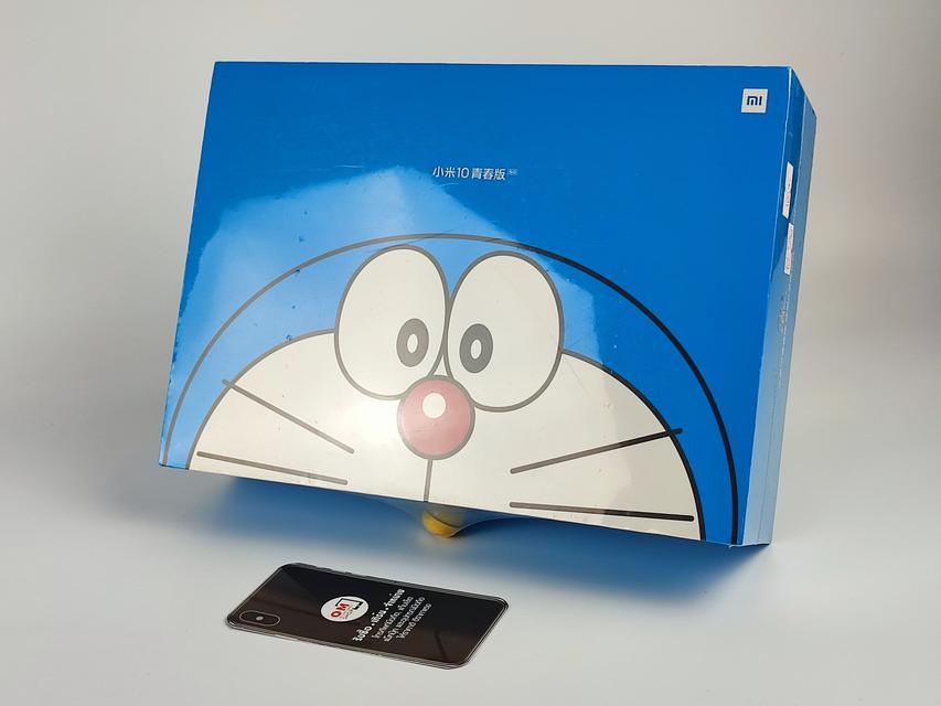 ขาย/แลก Mi10 Youth Doraemon Edition 8/256 รอมจีน ใหม่ยังไม่ได้แกะ Snapdragon765 เพียง 10,900 บาท 3