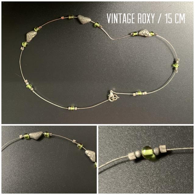 ส่งฟรี สร้อยคอวินเทจ ROXY