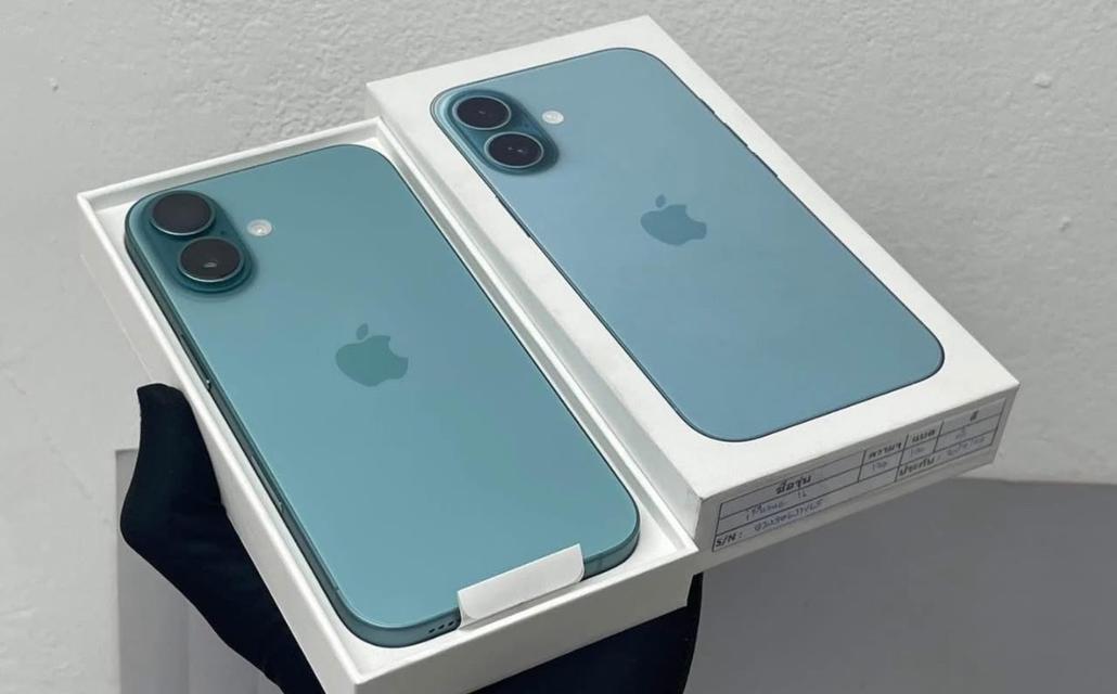 iPhone 16 สี Teal มือสองราคาถูก 2