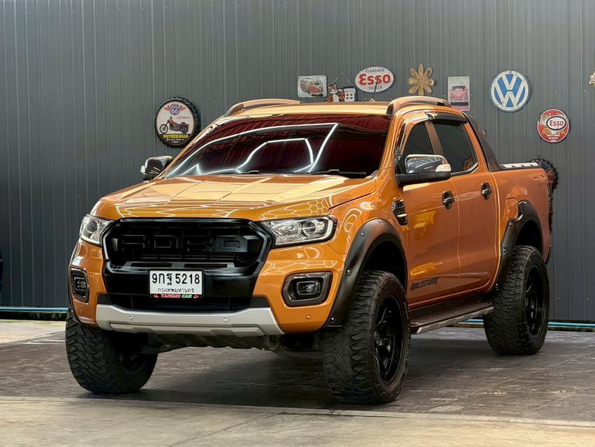 FORD RANGER 2.0 WildTrak Hi-Rider DOUBLECAB ปี2019 รถบ้านแท้  ออพชั่นเต็มคัน