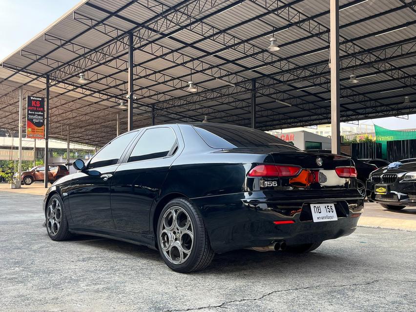 Alfa 156. สีดำ 2.0 ts. Selespeed ปี 2000