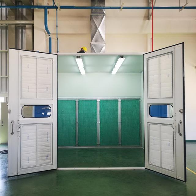 ขาย สร้าง ติดตั้งห้องพ่นสีรถยนต์ ห้องพ่นสีอบสีขนาดใหญ่ โรงพ่นสีเครื่องบิน ห้องพ่นสีเฟอร์นิเจอร์ ห้องอบพ่นสีอินฟราเรด พร้อมงานเซ็นแบบห้องพ่นสี 3