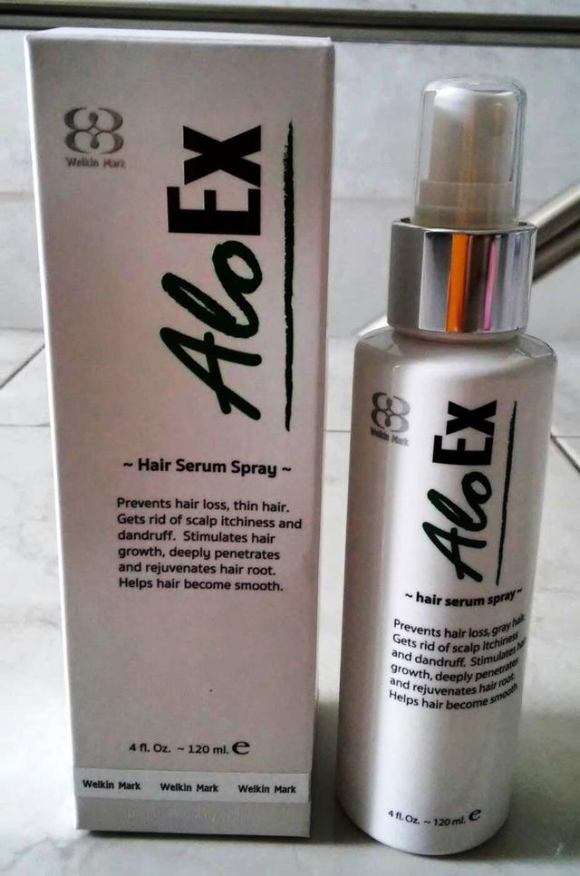 AloEx Hair Regrowth Serum เซรั่มสำหรับคนผมบางและผมร่วง อโลเอ็กซ์ (ส่งฟรี EMS) 1