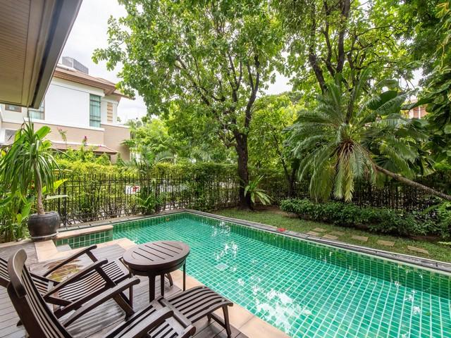 ให้เช่ายบ้านเดี่ยวสุดหรู 158 ตรว. 5 ห้องนอน บ้านแสนสิริ สุขุมวิท 67 บ้านหัวมุม ตำแหน่งสวย สระว่ายน้ำส่วนตัว เพิยง 5 นาที 2