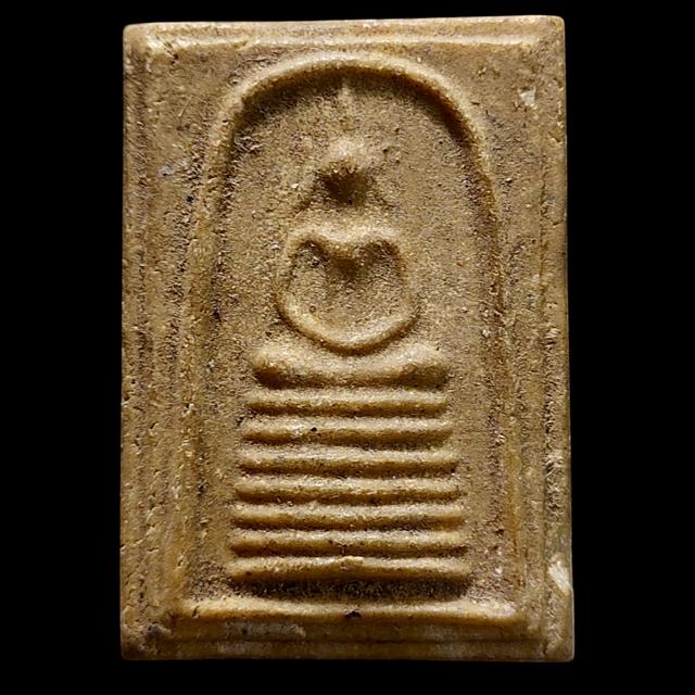 พระสมเด็จหลวงพ่อกวย วัดโฆสิตาราม เนื้อผงน้ำมัน