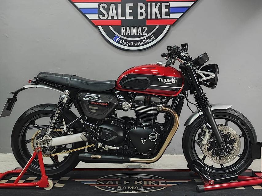 Triumph Speed Twin 1200 ปี 2021 abs รถมือเดียว ไมล์น้อยหลักพันกิโล