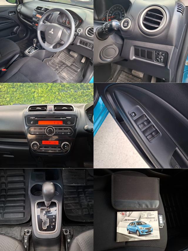 รหัสรถ KN9941 MITSUBISHI ATTRAGE, 1.2 GLS ปี2014 12