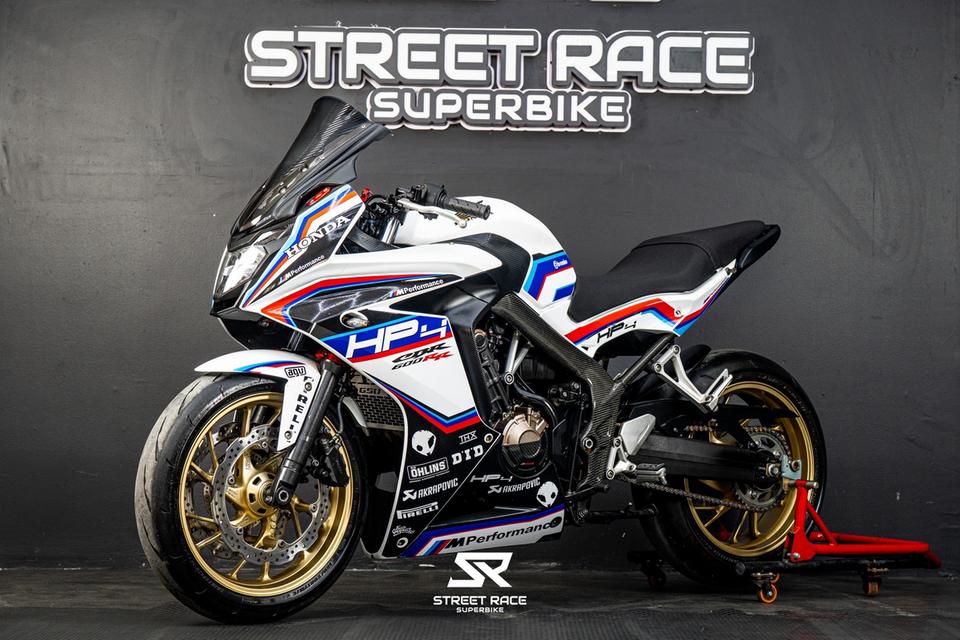 CBR650F ขาว 2017 ราคาเงินสด  125,000  บาท รูปที่ 6