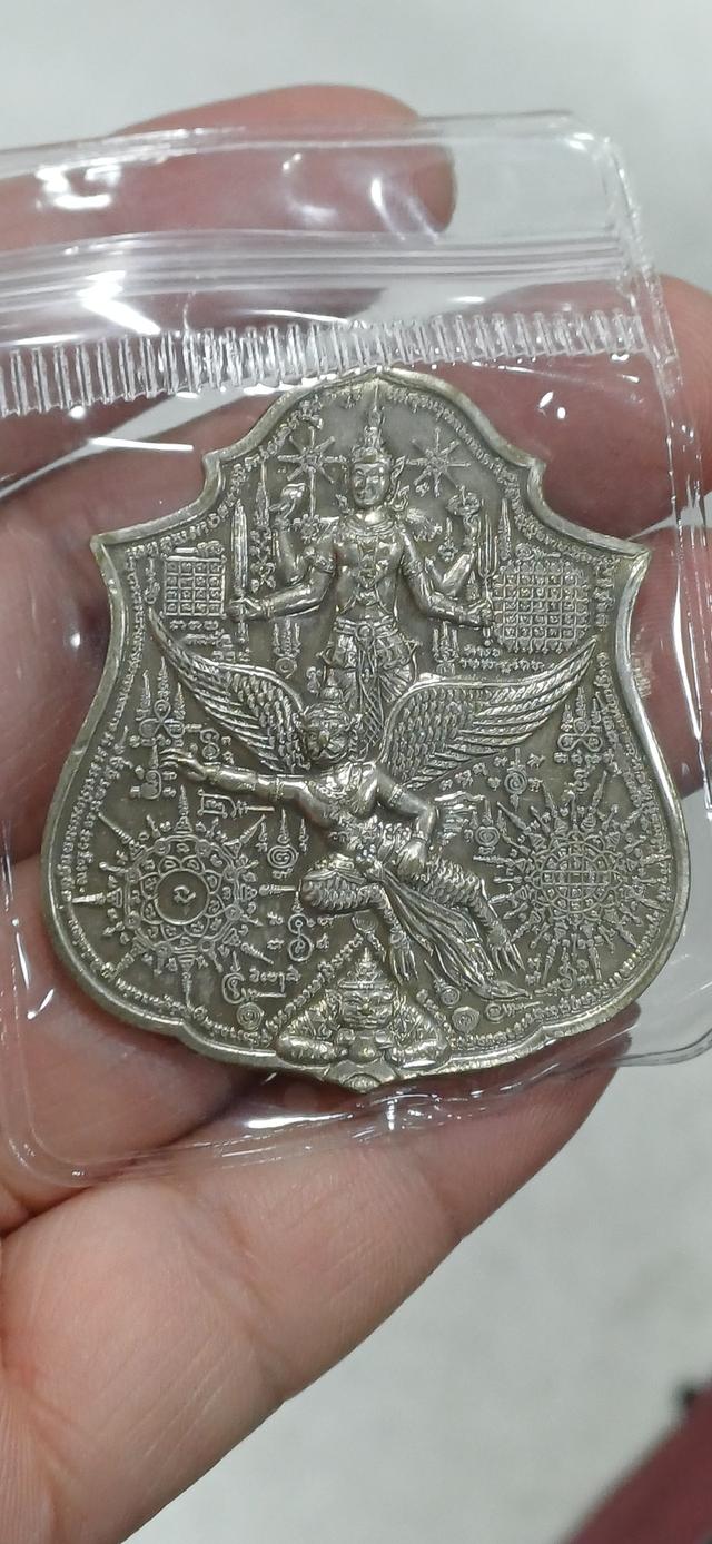 เหรียญมหาเทพชุมนุม เนื้อเงิน (พระอาจารย์ติ๊ก) พระอาจารย์สุรศักดิ์ ถาวโร วัดดาวดึงษ์ จ.ปทุมธานี รูปที่ 6