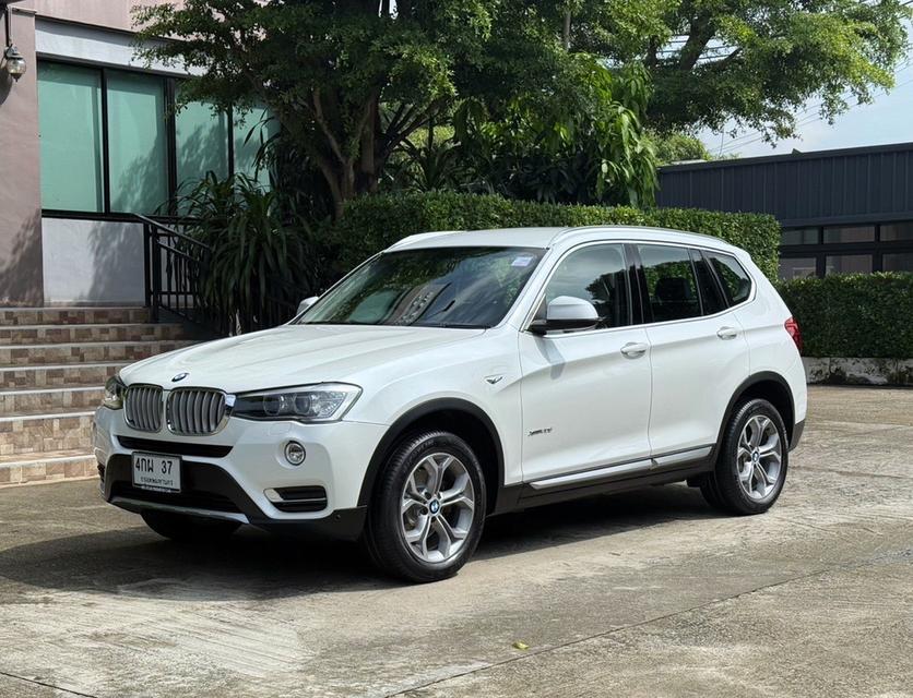 2016 BMW X3 20d LCI รถมือเดียวออกป้ายแดง รถวิ่งน้อย เข้าศูนย์ทุกระยะ รถไม่เคยมีอุบัติเหตุครับ 4