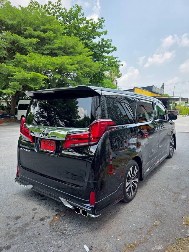 Toyota ALPHARD 2.5SC PACKAGE สีดำ ปี 2023 ไมล์ 30,000 กม. รูปที่ 5
